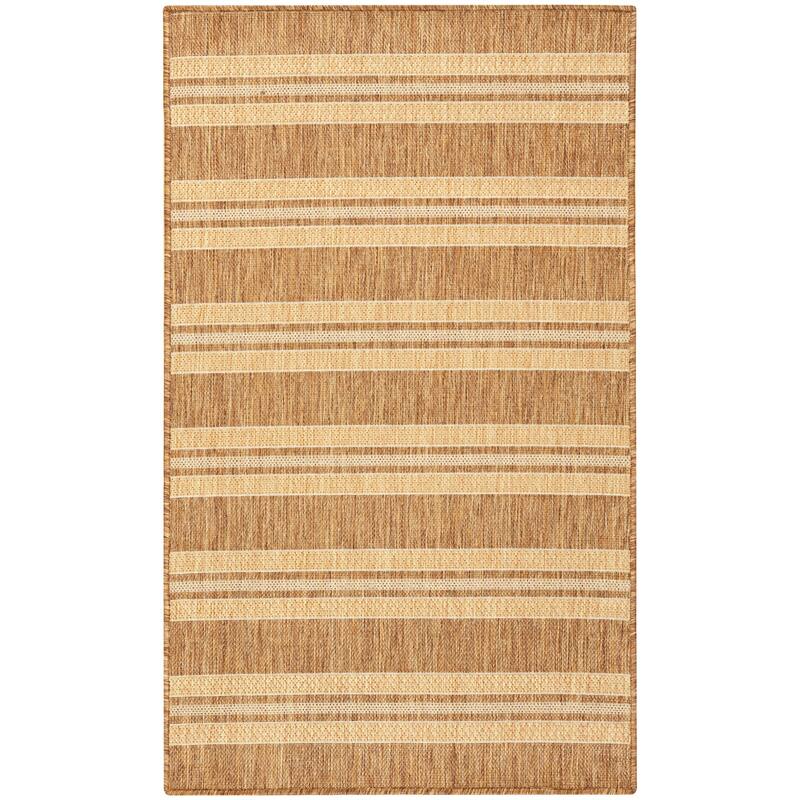 Nourison Horizon Indoor/Outdoor Modern Rug - 3' x 5' - Natural