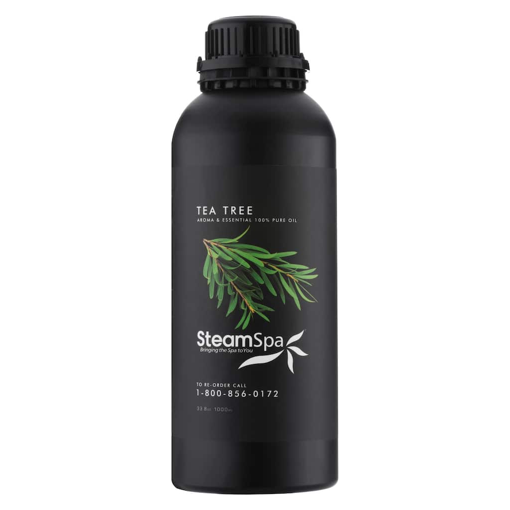SteamSpa G-OILTEATREE1K Tea Tree Aromatherapy Oil for Steam Shower