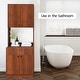preview thumbnail 18 of 30, Living Skog Scandi Pantry Kitchen Storage Cabinet