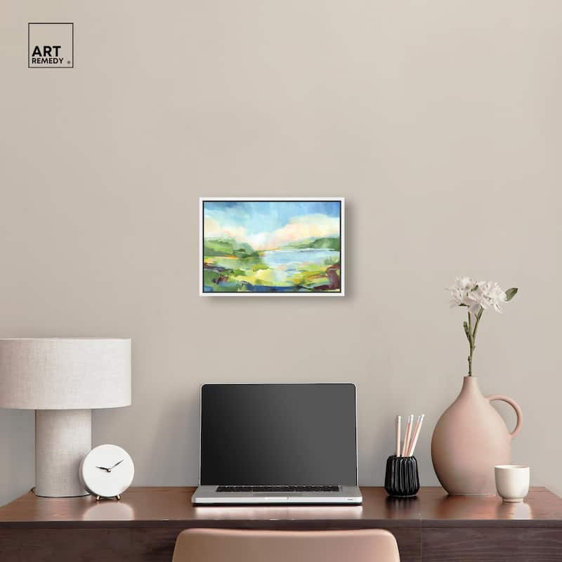 Walk on a Sunny Day Canvas by Art Remedy
