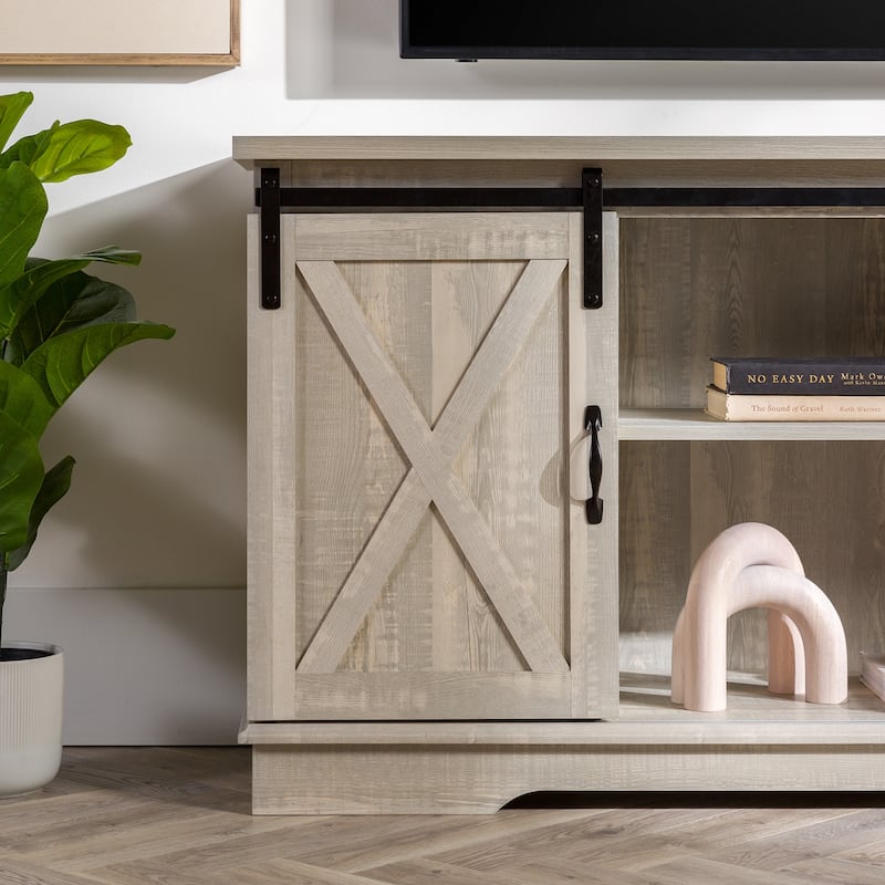 Middlebrook Wind Gap 58-inch Sliding Barn Door TV Stand