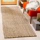 preview thumbnail 2 of 7, SAFAVIEH Handmade Natural Fiber Gajana Jute Rug