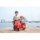 preview thumbnail 16 of 14, Vespa 6V Ride-On Motorcycle with Sidecar, Stylish Kids Electric Scooter Toy for Siblings, Safe and Fun for Boys and Girls