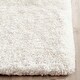 preview thumbnail 11 of 63, SAFAVIEH Handmade South Beach Leonella Shag Solid Polyester Rug