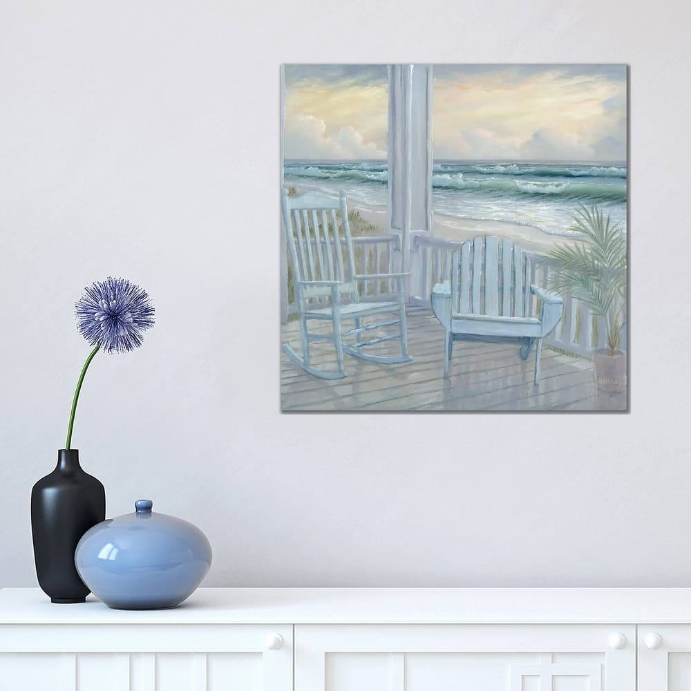 iCanvas "Coastal Porch II" by Georgia Janisse Canvas Print