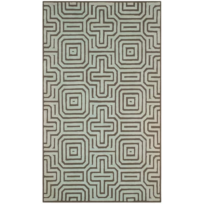 SAFAVIEH Handmade Newport Aubrie Modern Cotton Rug
