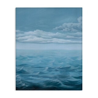 Stupell Clouds over Sea Waves Canvas Wall Art Design By Grace Popp