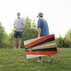 preview thumbnail 2 of 3, Triangle Design All-Weather Cornhole Boards