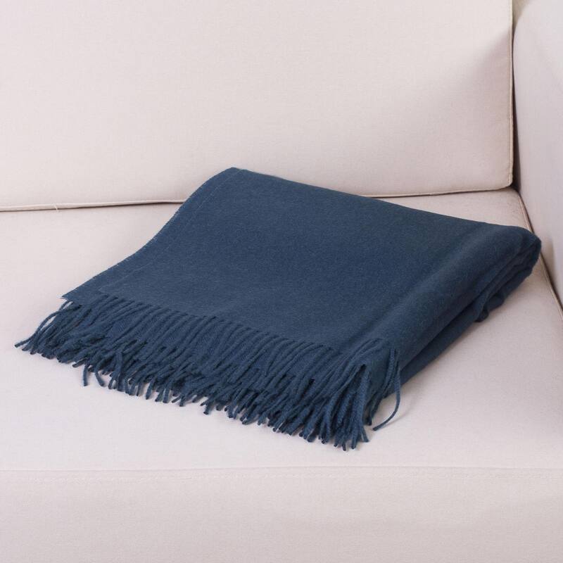 Novica Handmade Blissful Dream In Teal Throw