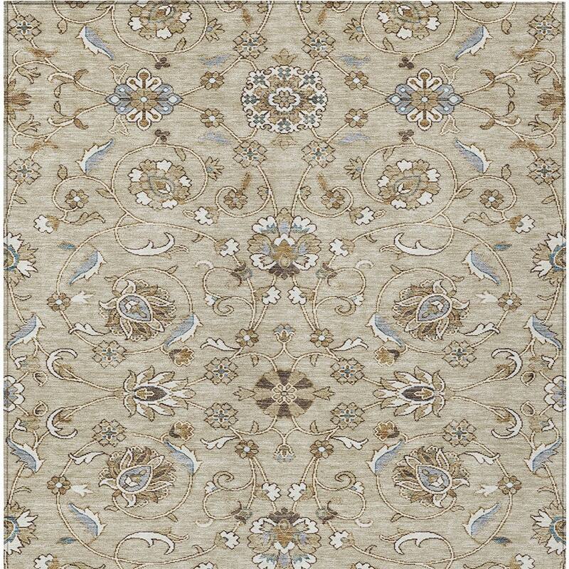HomeRoots Moroccan Transitional Rectangle Outdoor Rug
