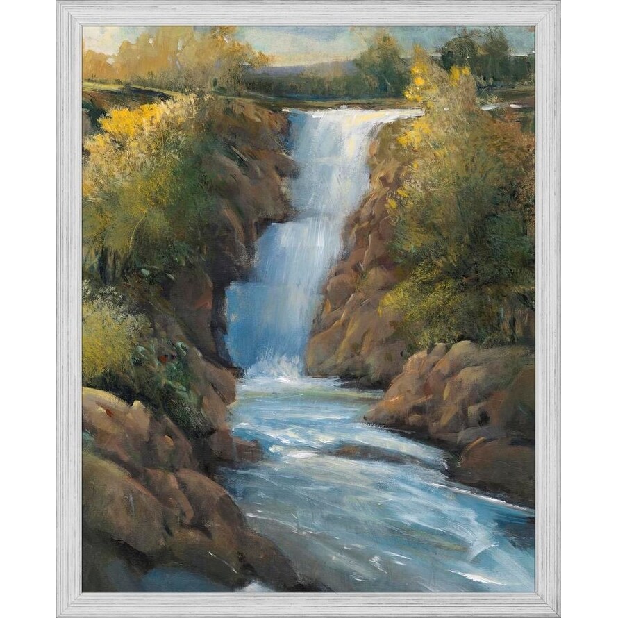 Shop Easy Art Prints Tim Otoole S Snow Melt Ii Premium Canvas