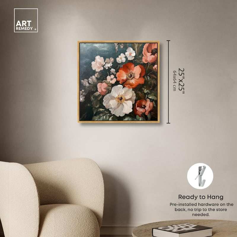Petals in Abundance Canvas by Art Remedy