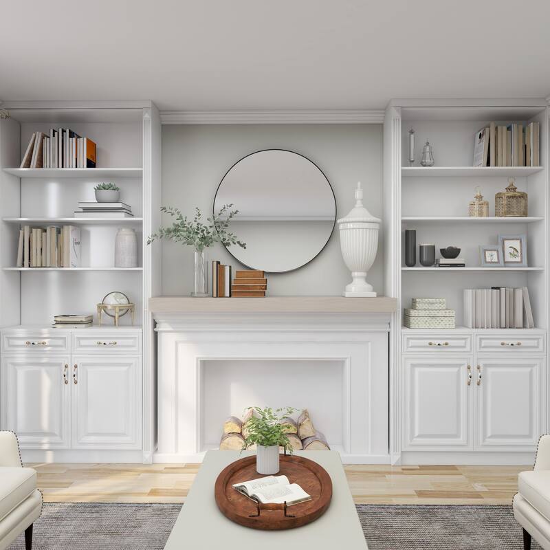 White Ceramic Tall Fluted Urn Living Room Decorative Jars with Grooves and Lid