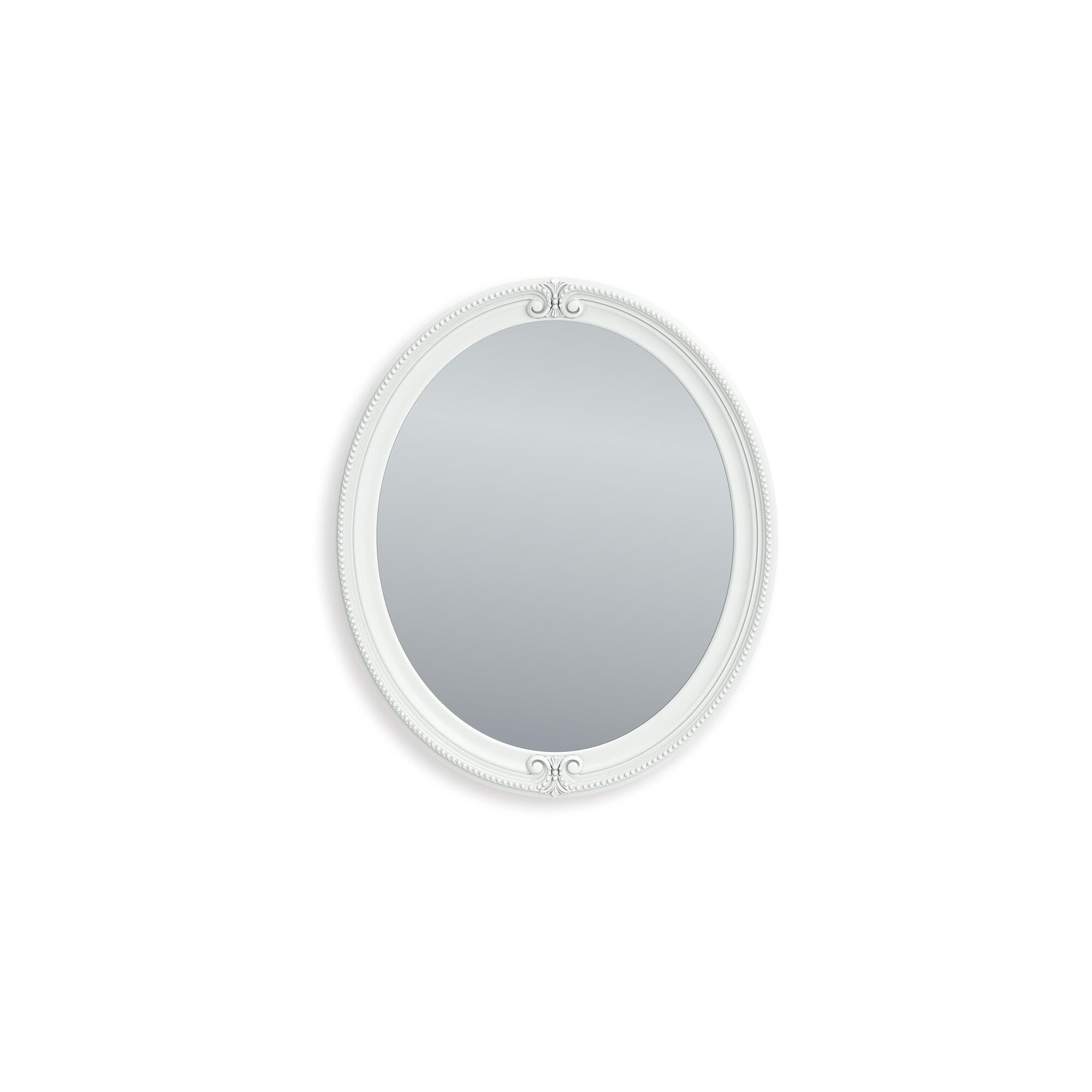 Signature Design by Ashley Trindura White Bedroom Mirror - 30" W x 2" D x 35" H