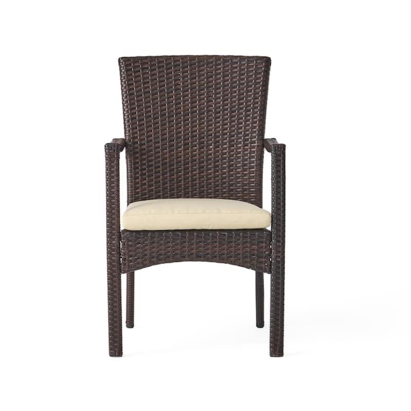Corsica Outdoor Dining Chairs (Set of 2) by Christopher Knight Home