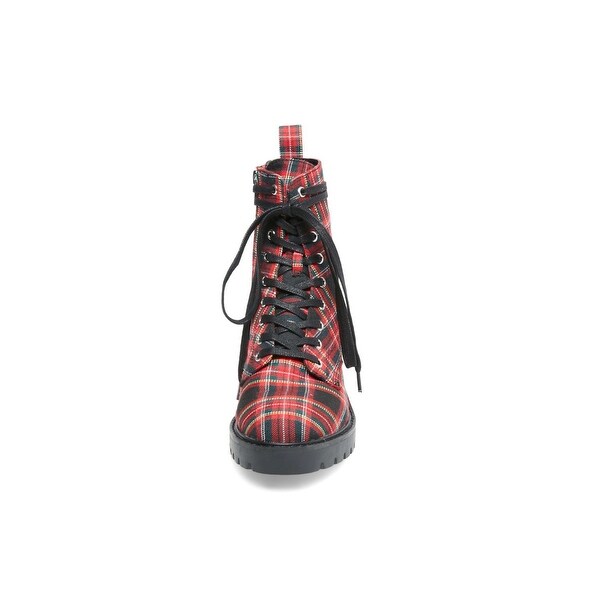 steve madden grid boots