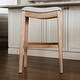 preview thumbnail 28 of 98, Maven Lane 31" Adrien Saddle Kitchen Bar Height Stool - N/A