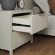 preview thumbnail 4 of 10, Roundhill Furniture Tavari Contemporary 2-Drawer Wood Nightstand, Light Gray