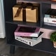 preview thumbnail 20 of 19, HOMCOM 3-Tier Child Bookcase Open Shelves Cabinet Floor Standing Home Office Storage Furniture Shelvin with Drawers