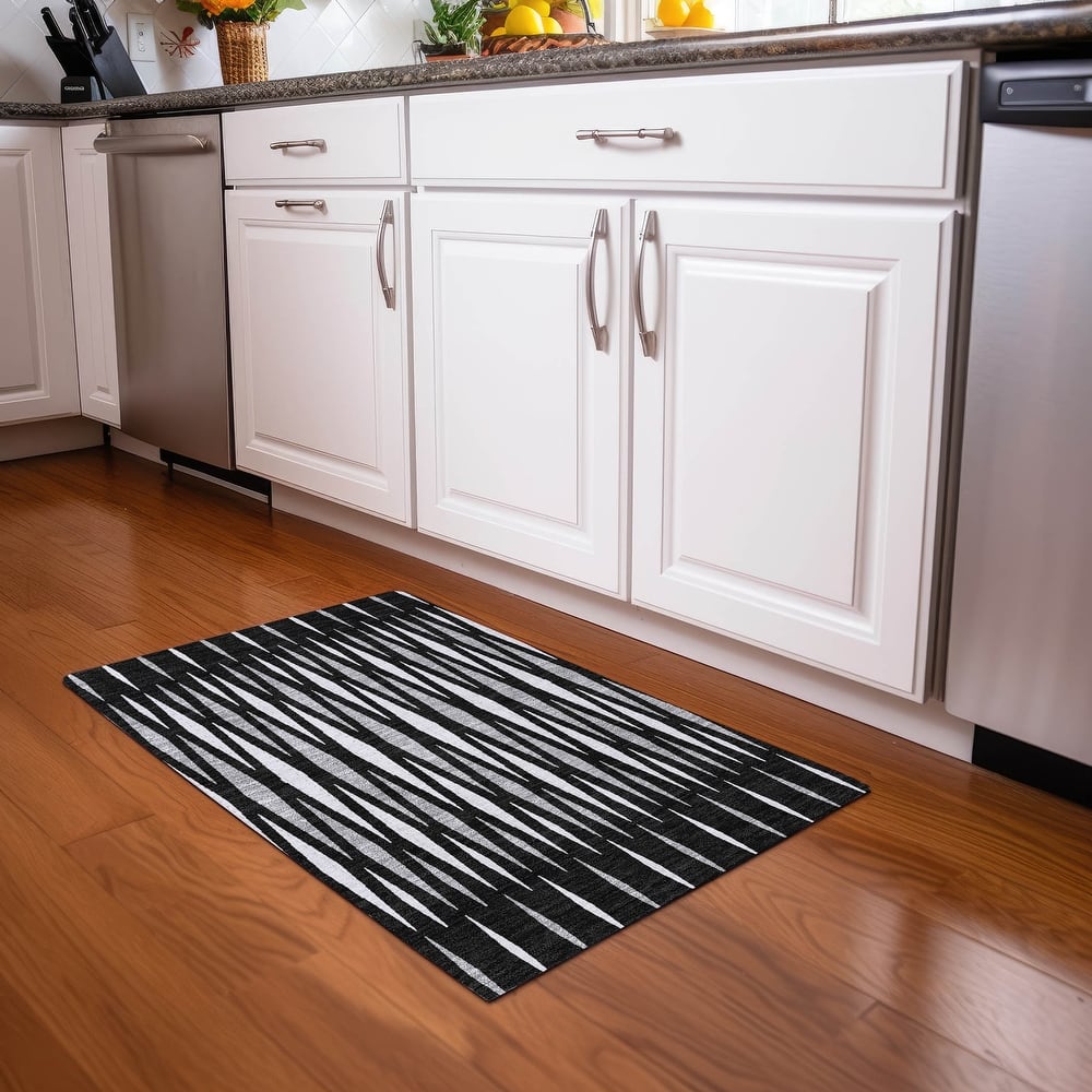 Premium Washable Super Soft Modern Kris Mayfield Rug