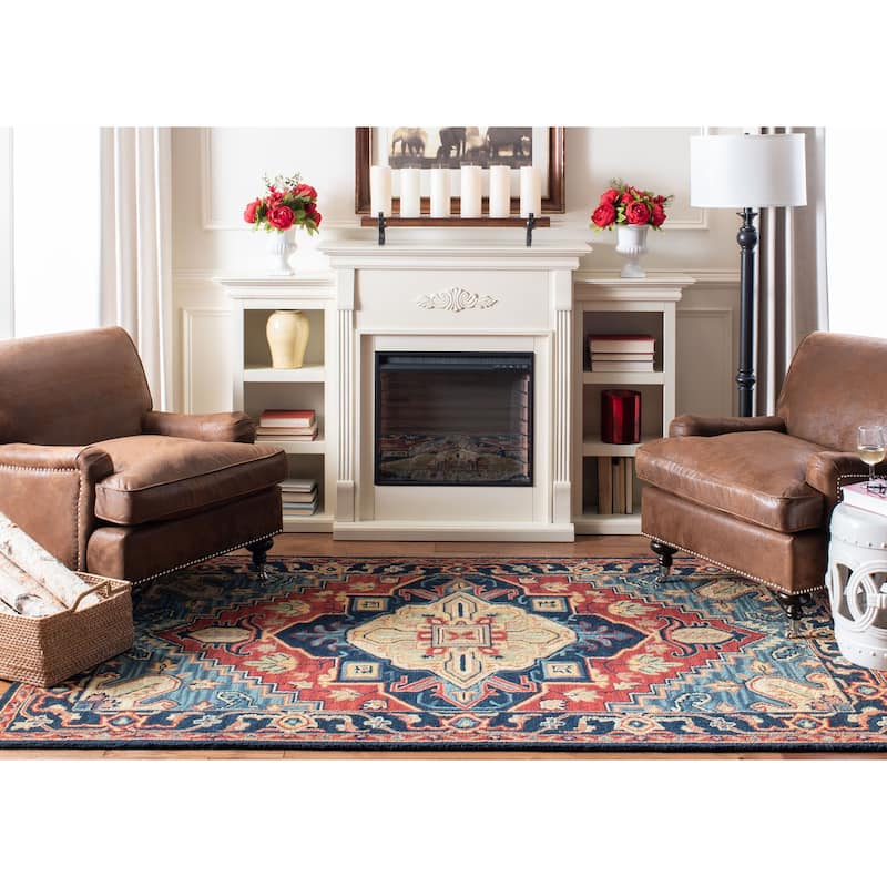 SAFAVIEH Handmade Heritage Shena Traditional Wool Rug