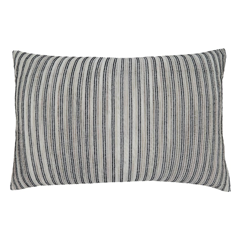 Pillow With Corded Line Design