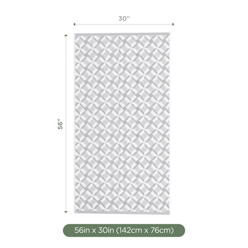 Martex Geo Blue Bath Towel