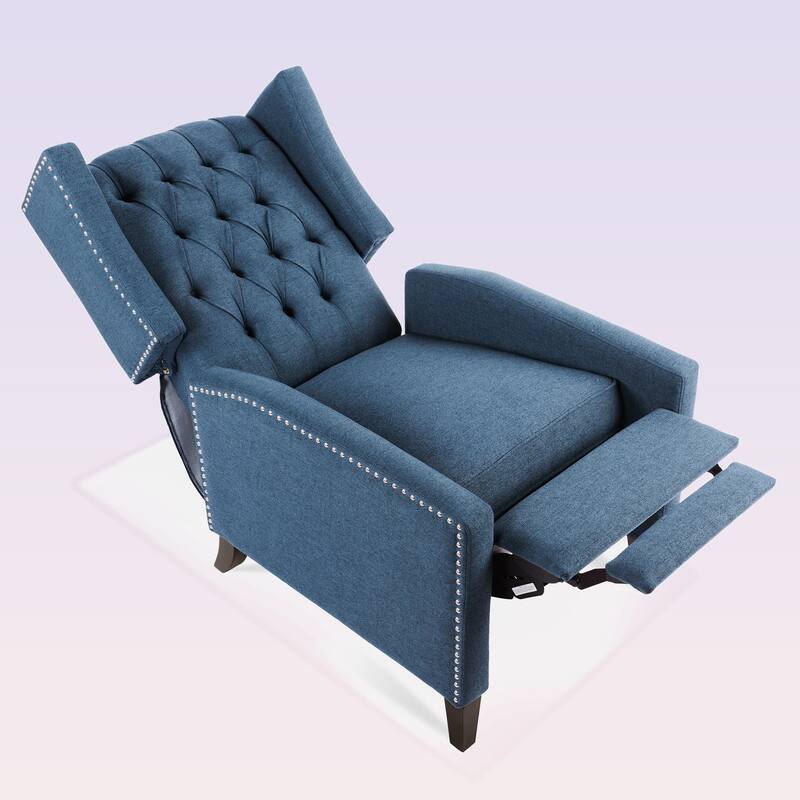 Modern Manual Wing Chair Recliner For Living Room