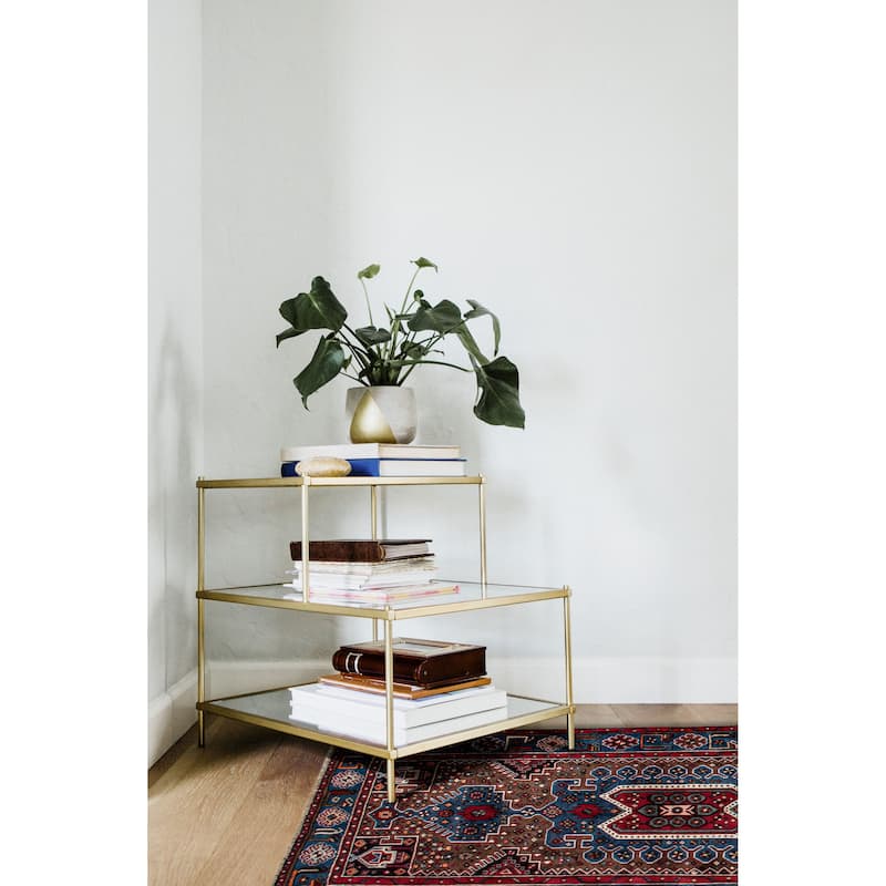 ECARPETGALLERY Hand-knotted Anadol Blue Wool Rug - 3'11 x 6'11