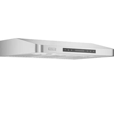 Empava 30 in. 500 CFM Ducted Under Cabinet Range Hood with Soft Touch Controls