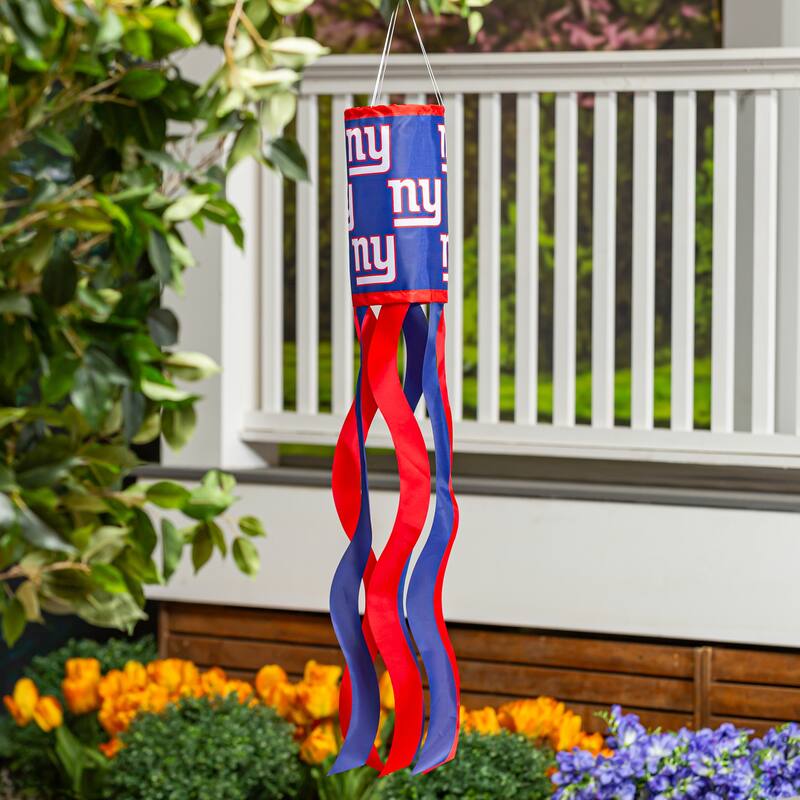 40" NFL Team Sublimated Fabric Windsock - Giants