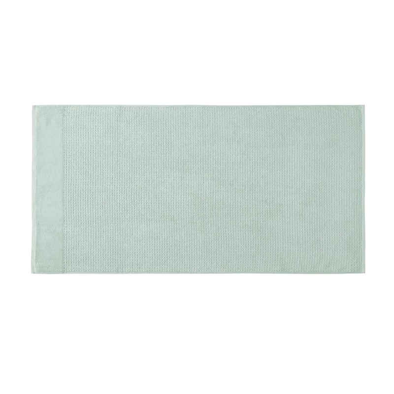Madison Park Spa Waffle Cotton Waffle Jacquard Antimicrobial Bath Towel 6 Piece Set