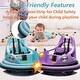 preview thumbnail 22 of 22, 12V Electric Kids Bumper Car w/ Parent Remote Control, LED Lights, Bluetooth Music & Anti-Collision Padding (Ages 1.5-5 Years)