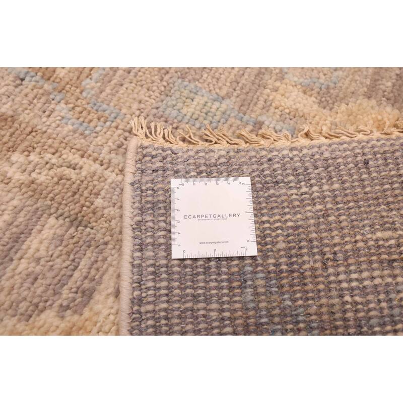 ECARPETGALLERY Hand-knotted Jules Serapi Grey Wool Rug - 9'9 x 13'8