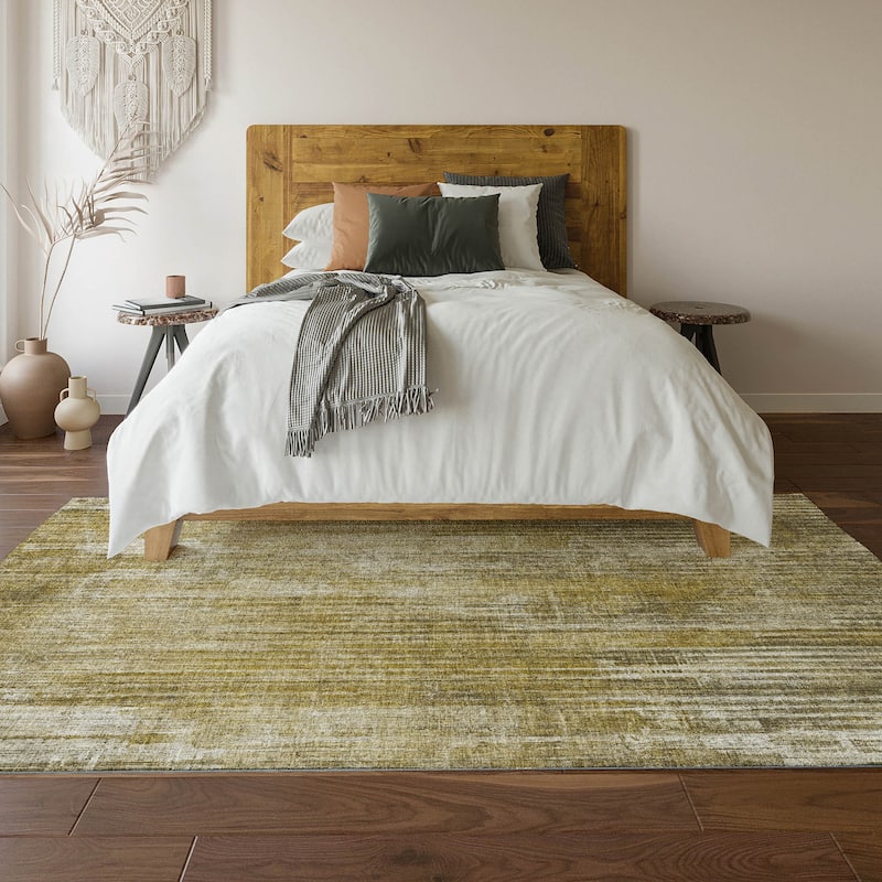 Premium Washable Super Soft Ombre Stripes Mayfield Rug