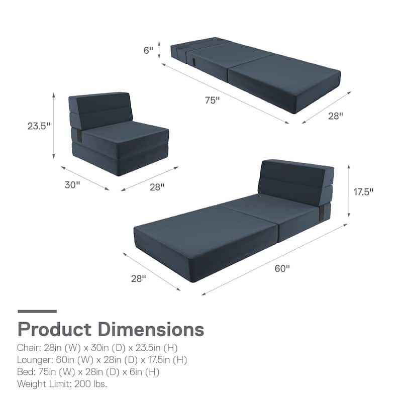 The Novogratz Flower Modular Chair