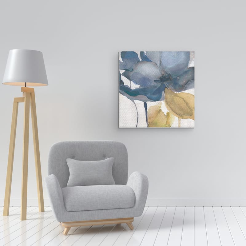 Blue Note II by Galaxy of Graphics Canvas Art Print