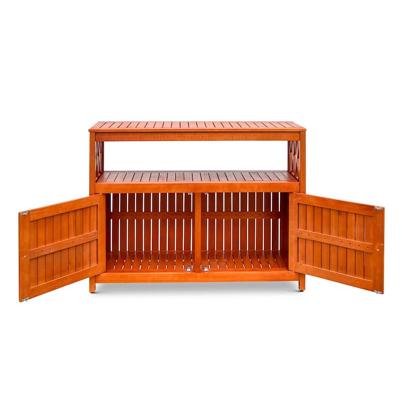 DTY Outdoor Living Longs Peak Eucalyptus Sideboard