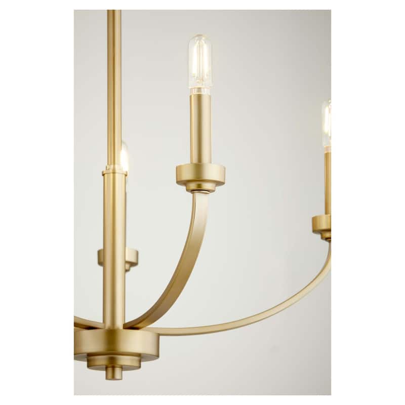Quorum International Reyes 5 Light 26" Wide Chandelier