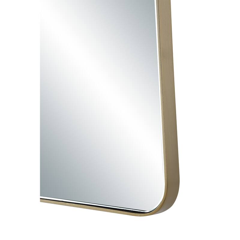 Renwil Miley 40" H x 22" W Wall Mirror, Yellow