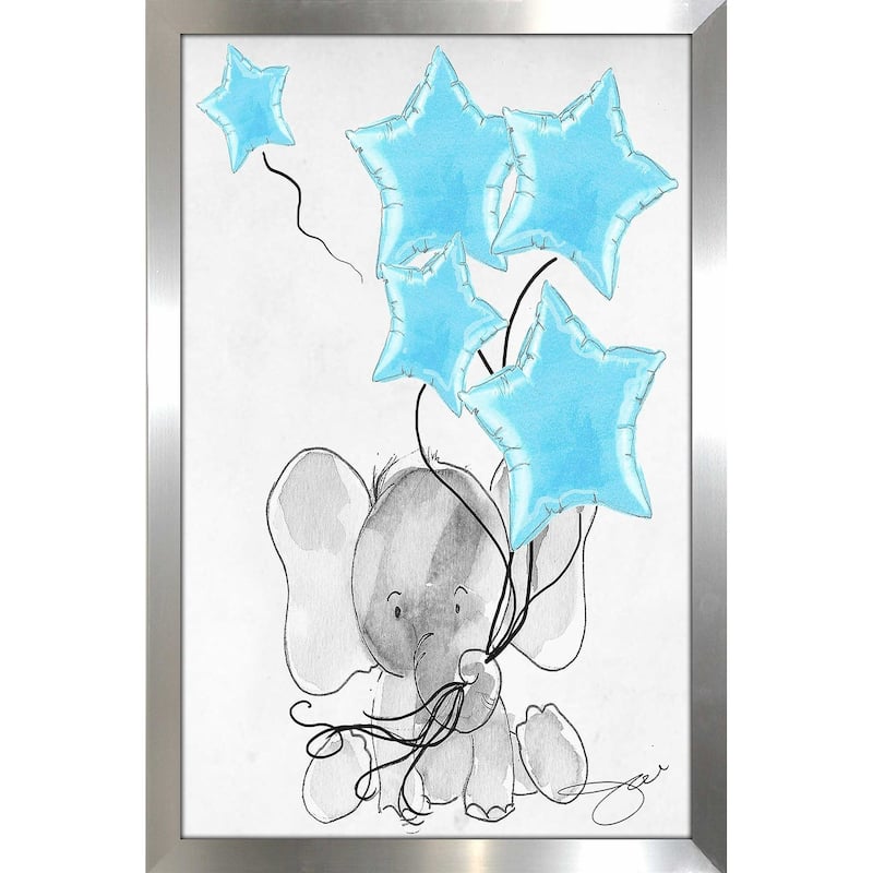 "In The Stars Baby Elphant" by Jodi Print on Acrylic