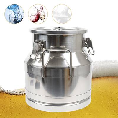 Stainless Steel Milk Can Bucket with Sealed Lid