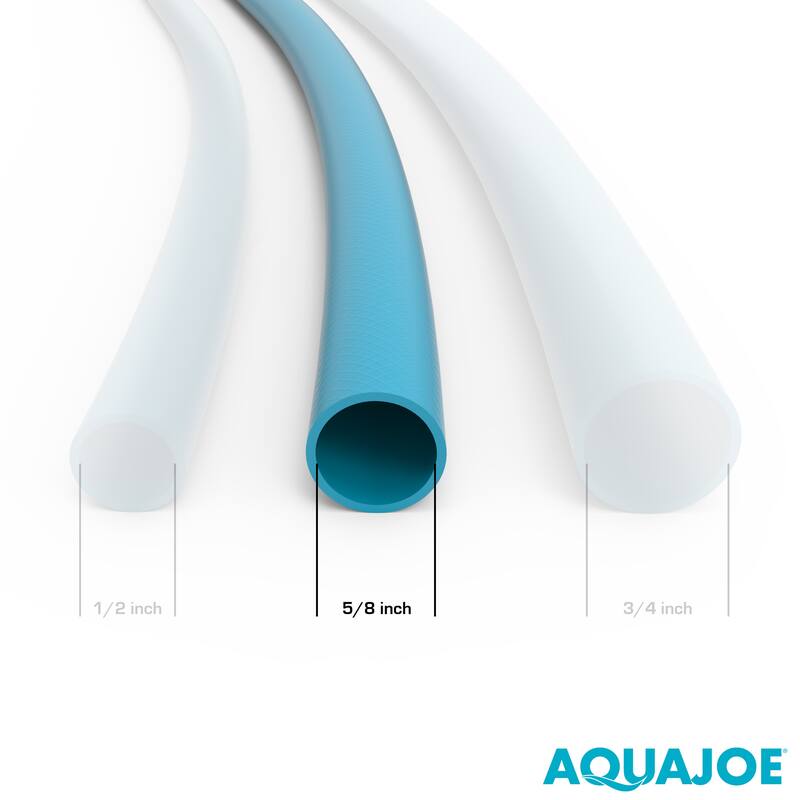 Aqua Joe 5/8 In 50 Ft. Hybrid Polymer FLEX Kink Free Hose - 50 Ft - 50 Ft