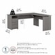 preview thumbnail 12 of 58, 72W 3-position L-shaped Sit to Stand Desk by Bush Furniture