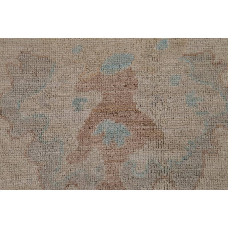 Vegetable Dye Oushak Rug Hand-knotted Wool Carpet - 8'3"x 10'0"