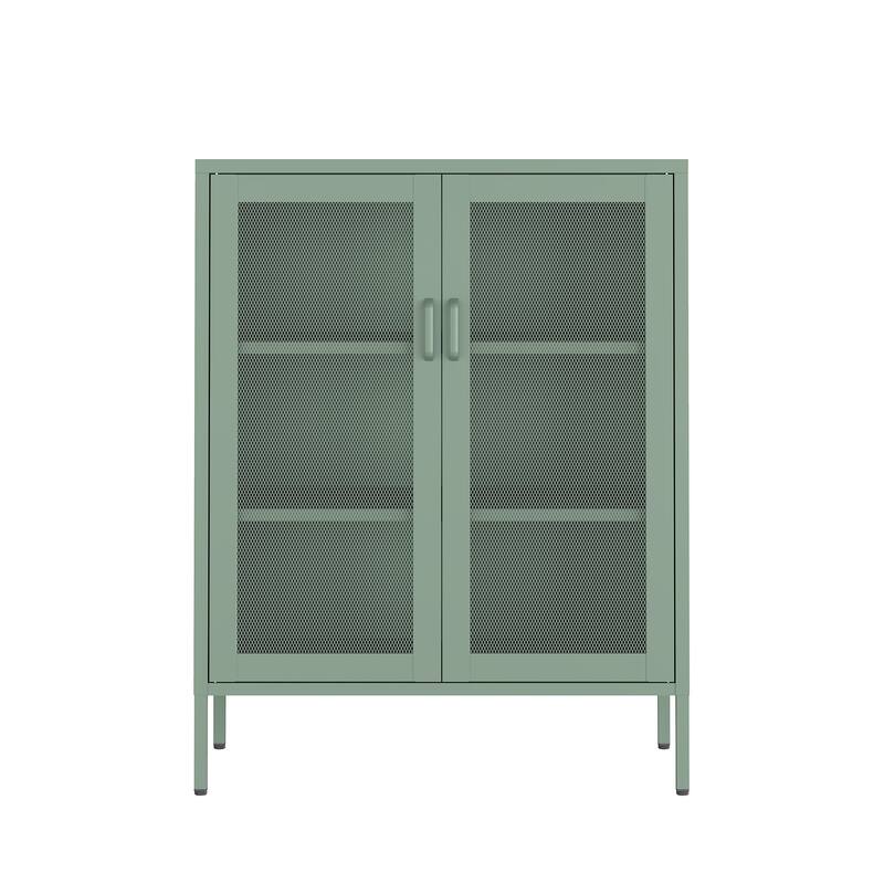 Manhattan Comfort Amelia 32" Metal Accent Cabinet