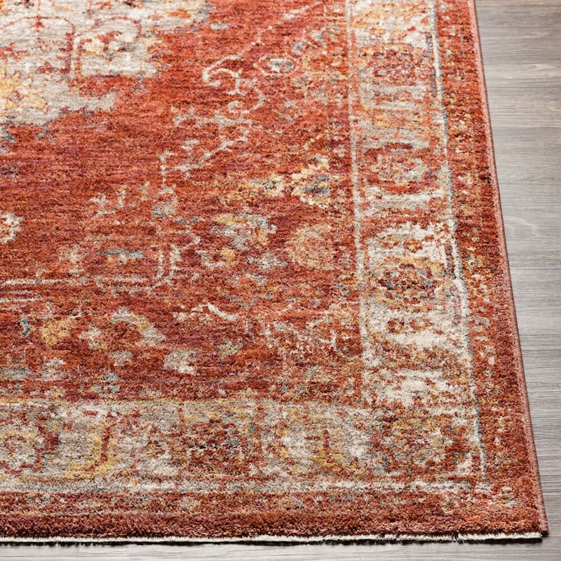 Livabliss Traditional Mirabel Medallion Area Rug