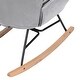preview thumbnail 46 of 46, Carson Carrington Mid-century Modern Velvet Rocker Accent Chair