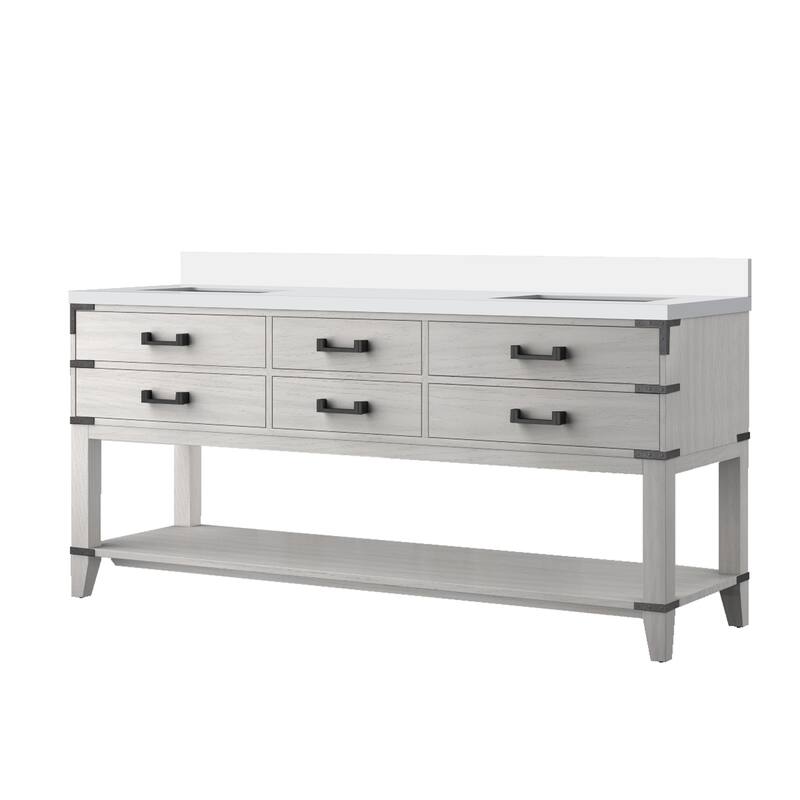 Norwalk Bath Vanity with Cultured Marble Top and Sink