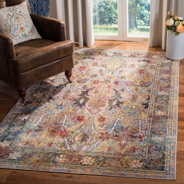Shop Safavieh Harmony Iridian Vintage Boho Oriental Rug Overstock